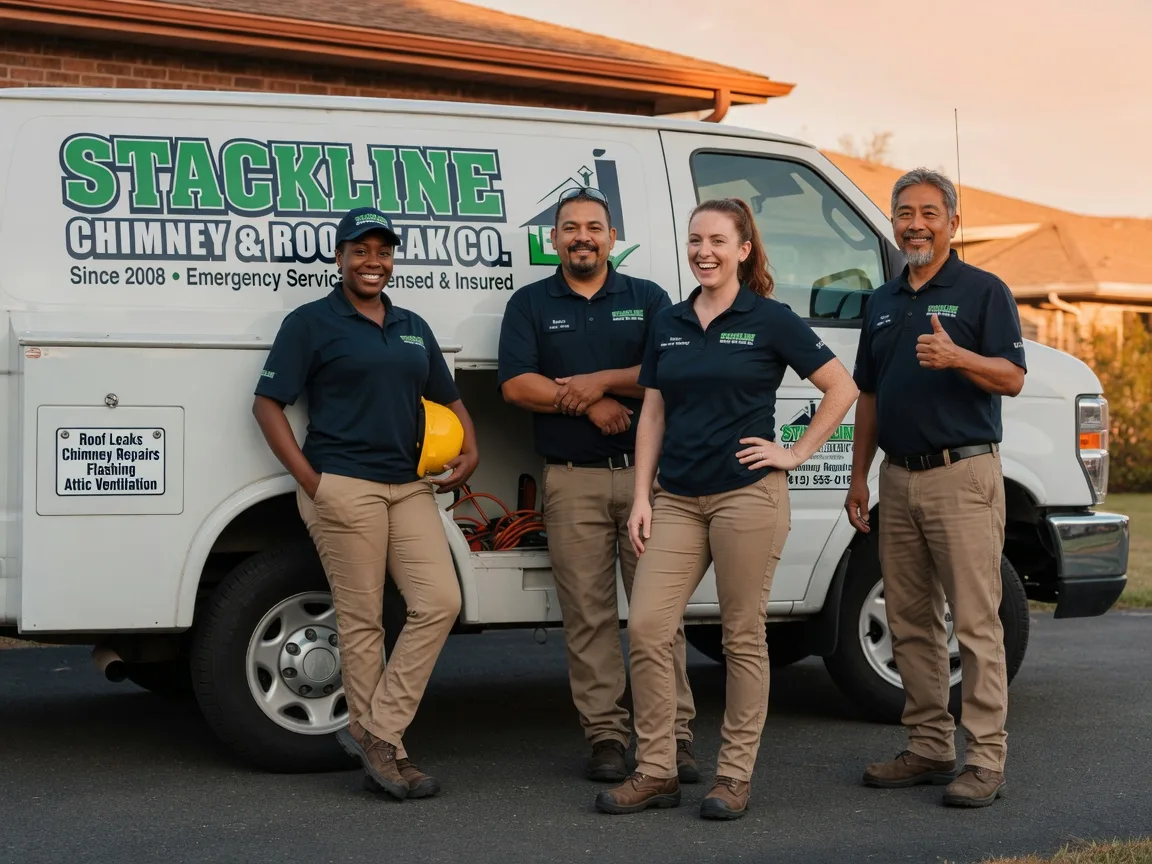 Chimney flashing repair company in Central City, NE
